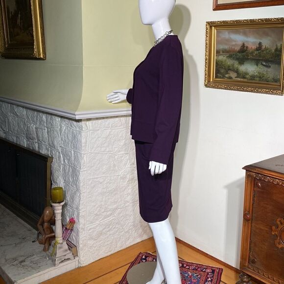 Tilley Easy Care Travel 2-Piece Skirt & Jacket Suit Set - Picture 5 of 11